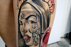  Réalisé par Jérémy Karou Tattoo, tatoueur à Cagnes Sur Mer.